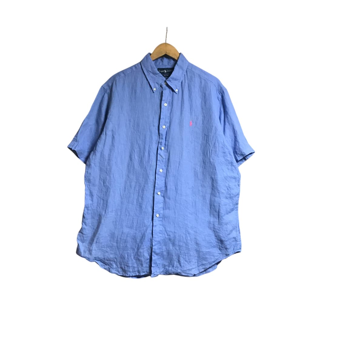 폴로 랄프로렌 리넨 반팔셔츠 (주름펴서 출고 됩니다 상품이미지2