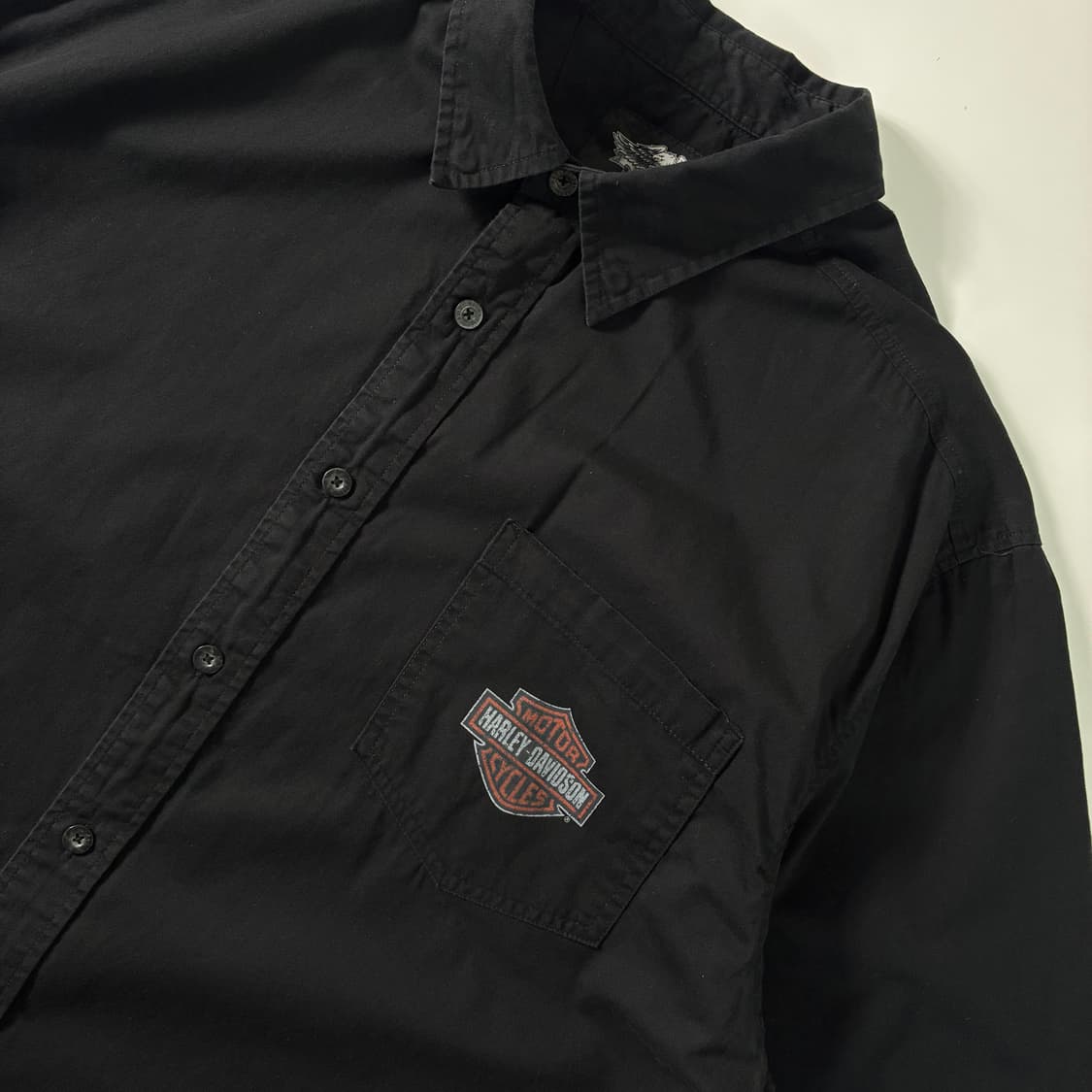Harley davidson  할리 데이비슨 바이커 플레임 반팔 셔츠 상품이미지4