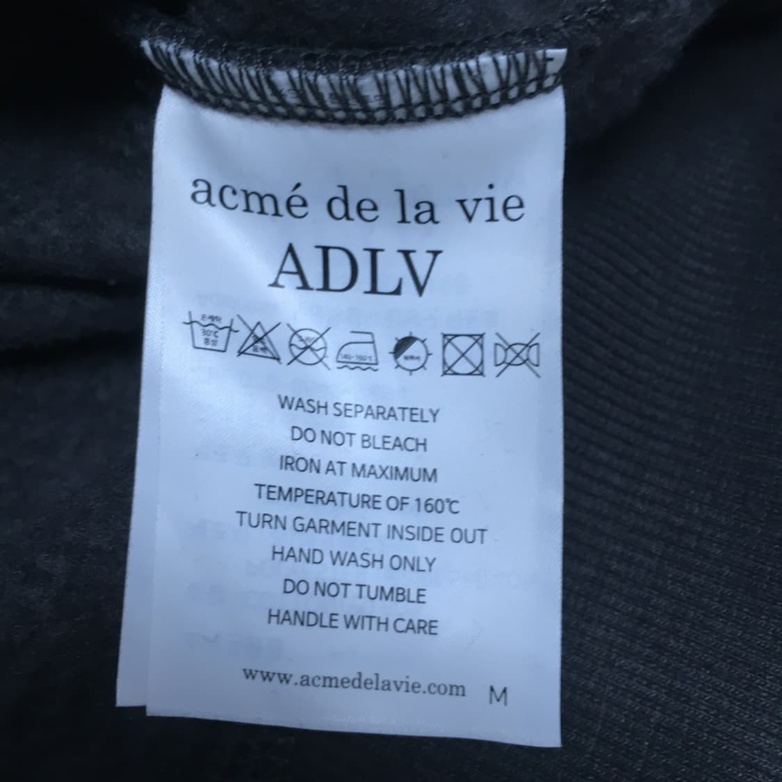 아크메드라비 여성 센터로고 기모 DD13 상품이미지4