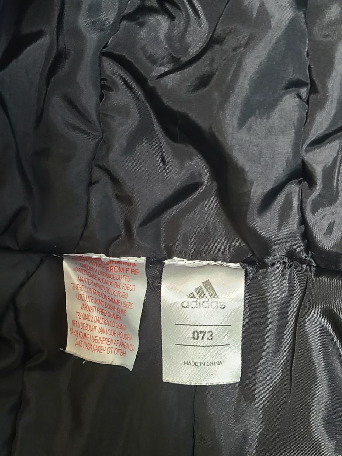 아디다스 콘디14 스타디움 패딩 자켓 유소년 73-155블랙 상품이미지7