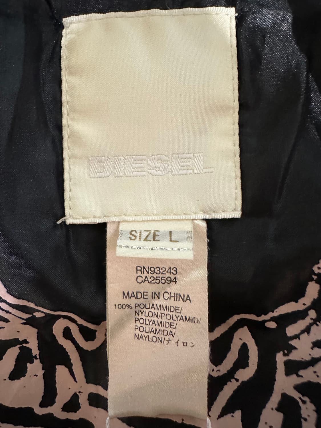 DIESEL 디젤 포켓 나일론 자켓 상품이미지6