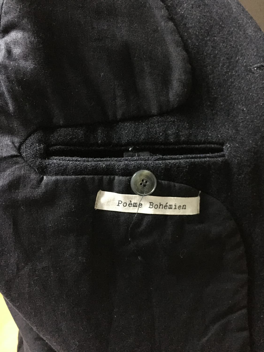 Poeme bohemien wool coat 상품이미지8
