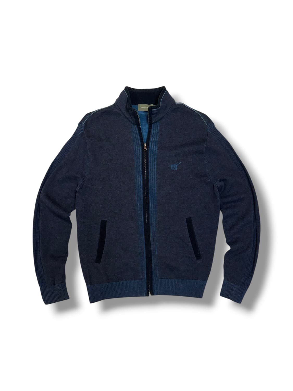 헨리코튼 스티치 디테일 니트 집업 (L)  상품이미지1