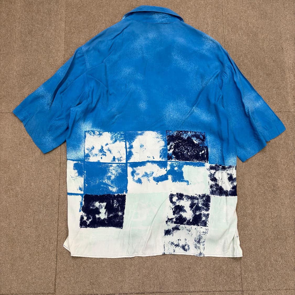 80s peter brown made in italy 빈티지 레이온셔츠 상품이미지3