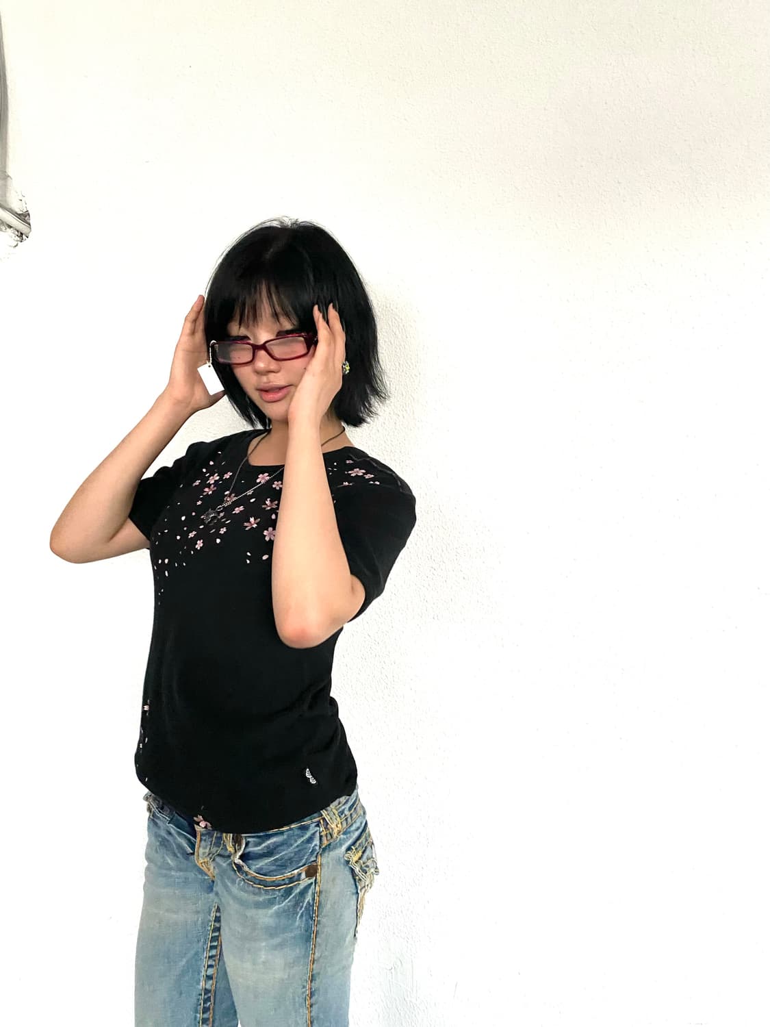 ‘GALLAN’ red glasses 상품이미지2