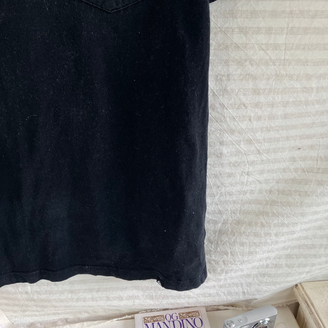 빈티지 블랙 하와이언 포켓 반팔 983 y2k 스트릿 갸루 펑키 일본빈티 상품이미지4