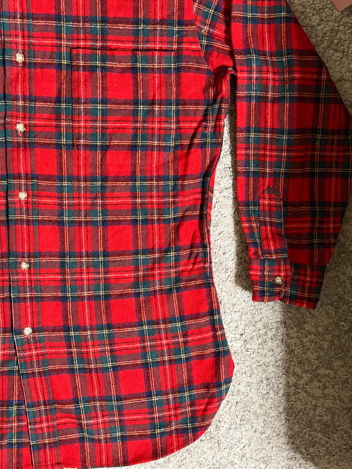 펜들턴 플란넬 울 체크 셔츠 상품이미지4