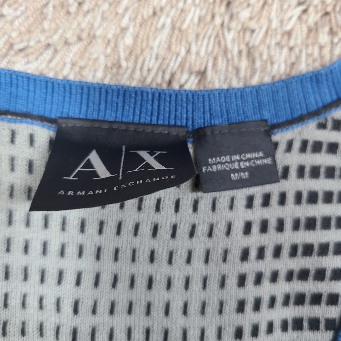 알마니 면 니트 상품이미지2