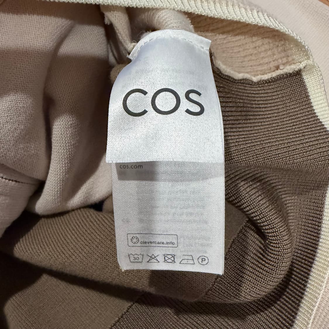 COS 컬러블럭 블루종 자켓 상품이미지4