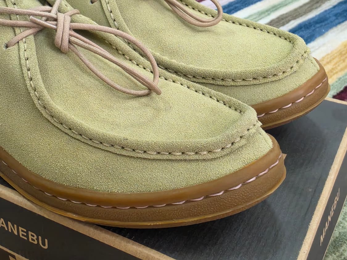 마네부 티롤리안 미드 스웨이드 부츠 샌드베이지 44(280) 상품이미지2