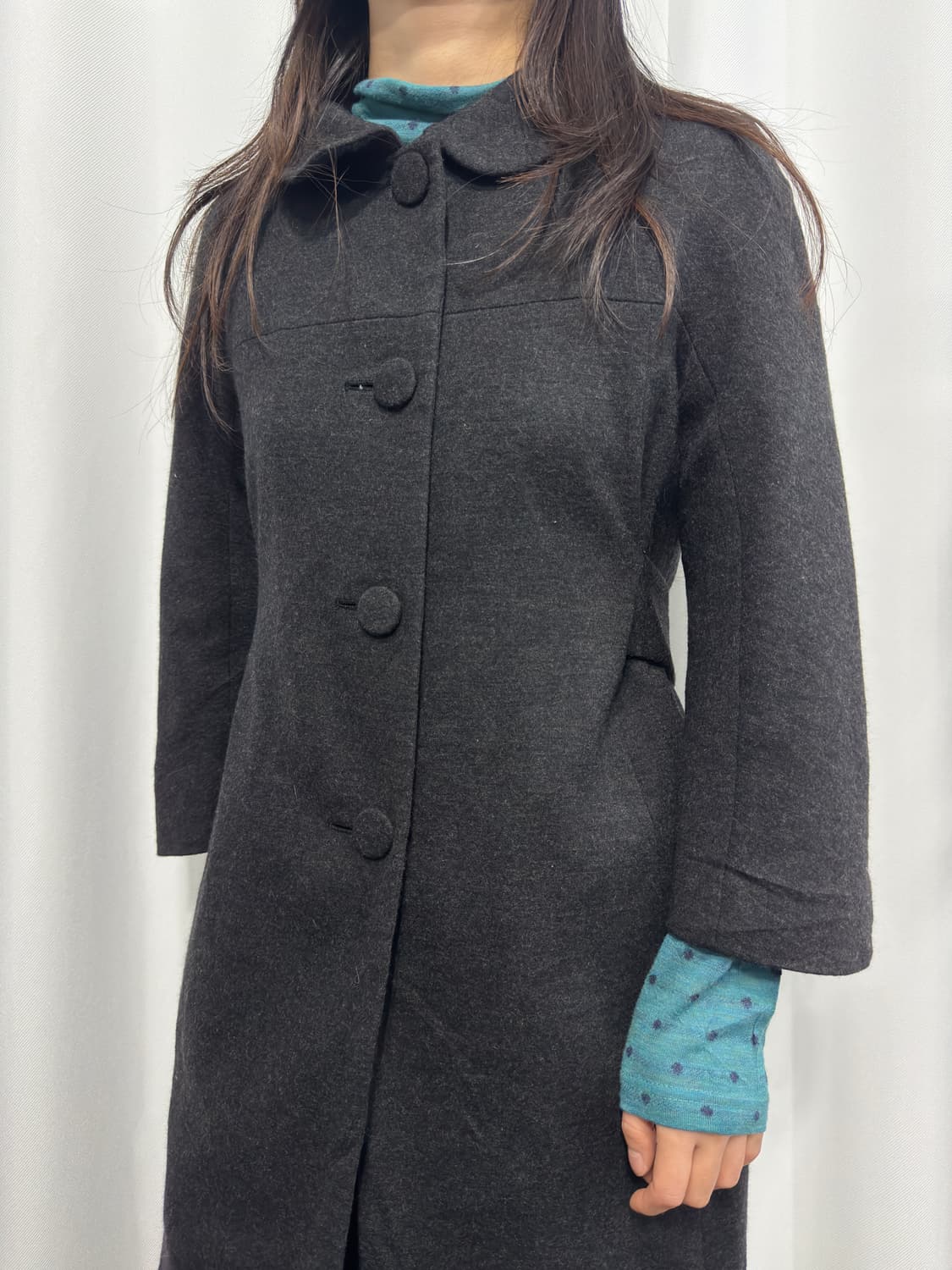 melrose button strap coat 상품이미지4