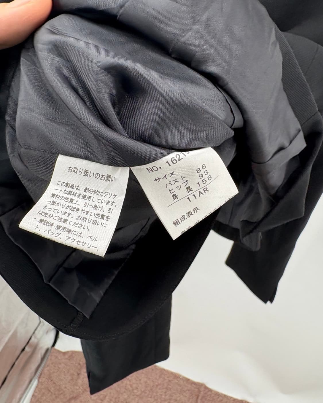 🖤 Social Time 블랙 크롭 포멀 자켓  상품이미지4