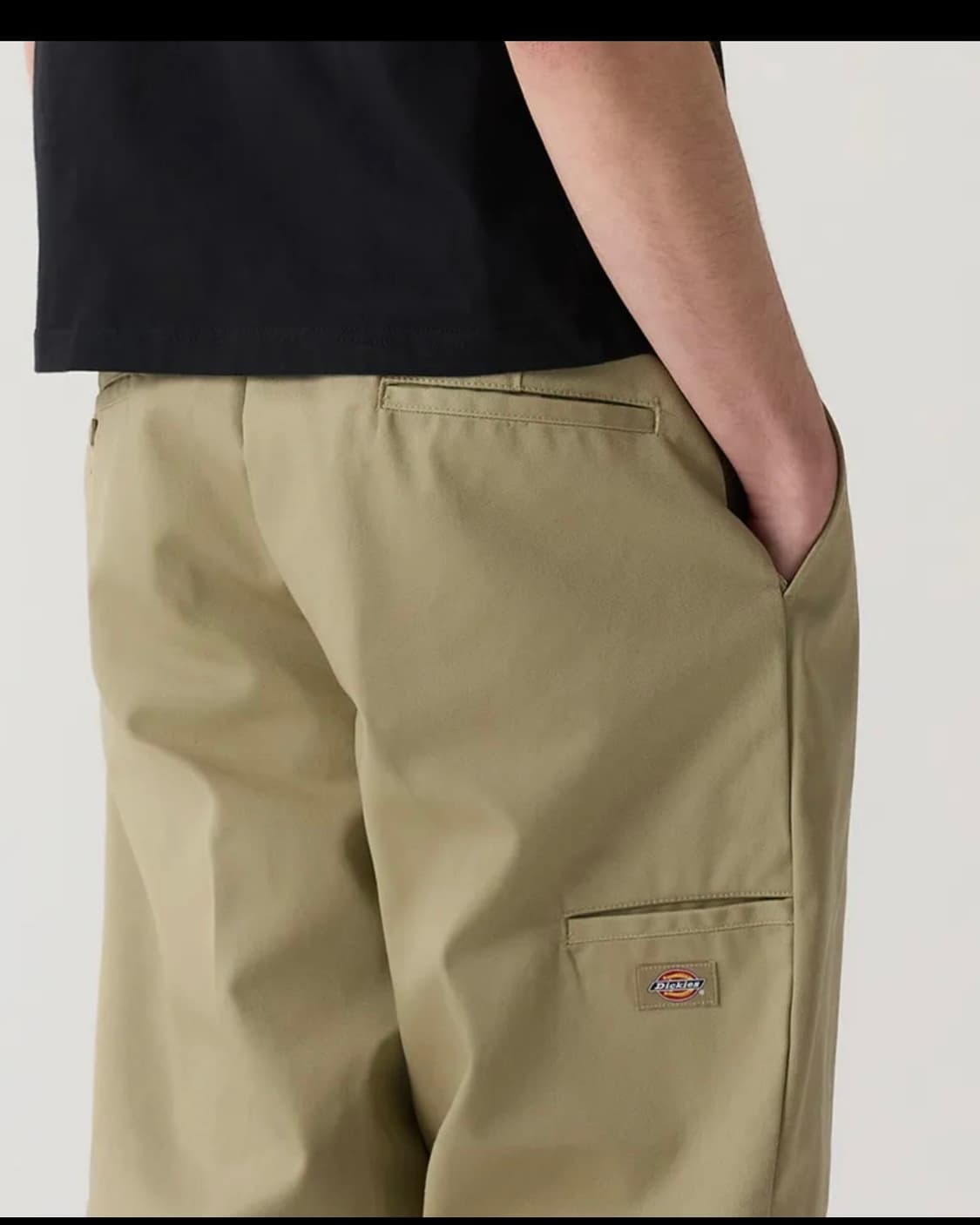 더블니 85283 루즈핏 워크팬츠 Khaki 33 상품이미지5