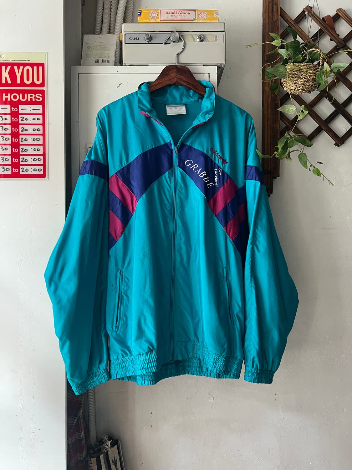 [L]90's 아디다스 USA 올드스쿨 트랙 자켓 상품이미지2