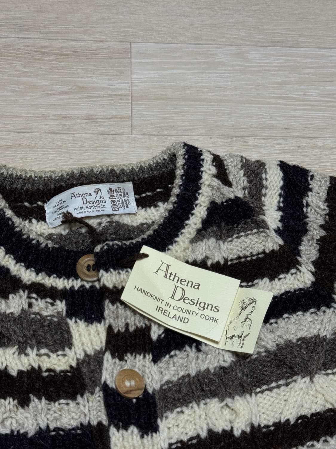 아테나디자인 라운드 가디건 상품이미지2