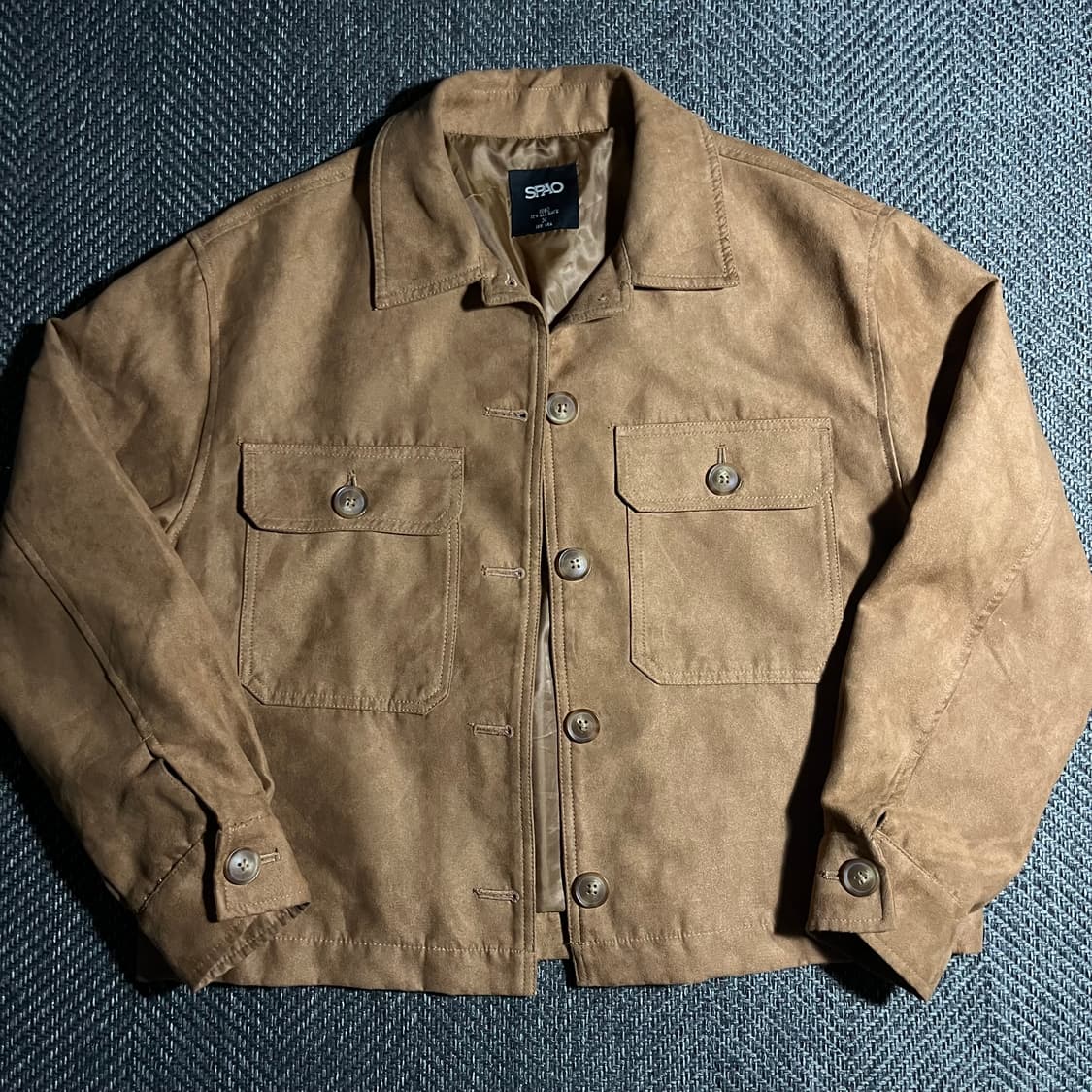 [M] SPAO 스파오 스웨이드 자켓 상품이미지2