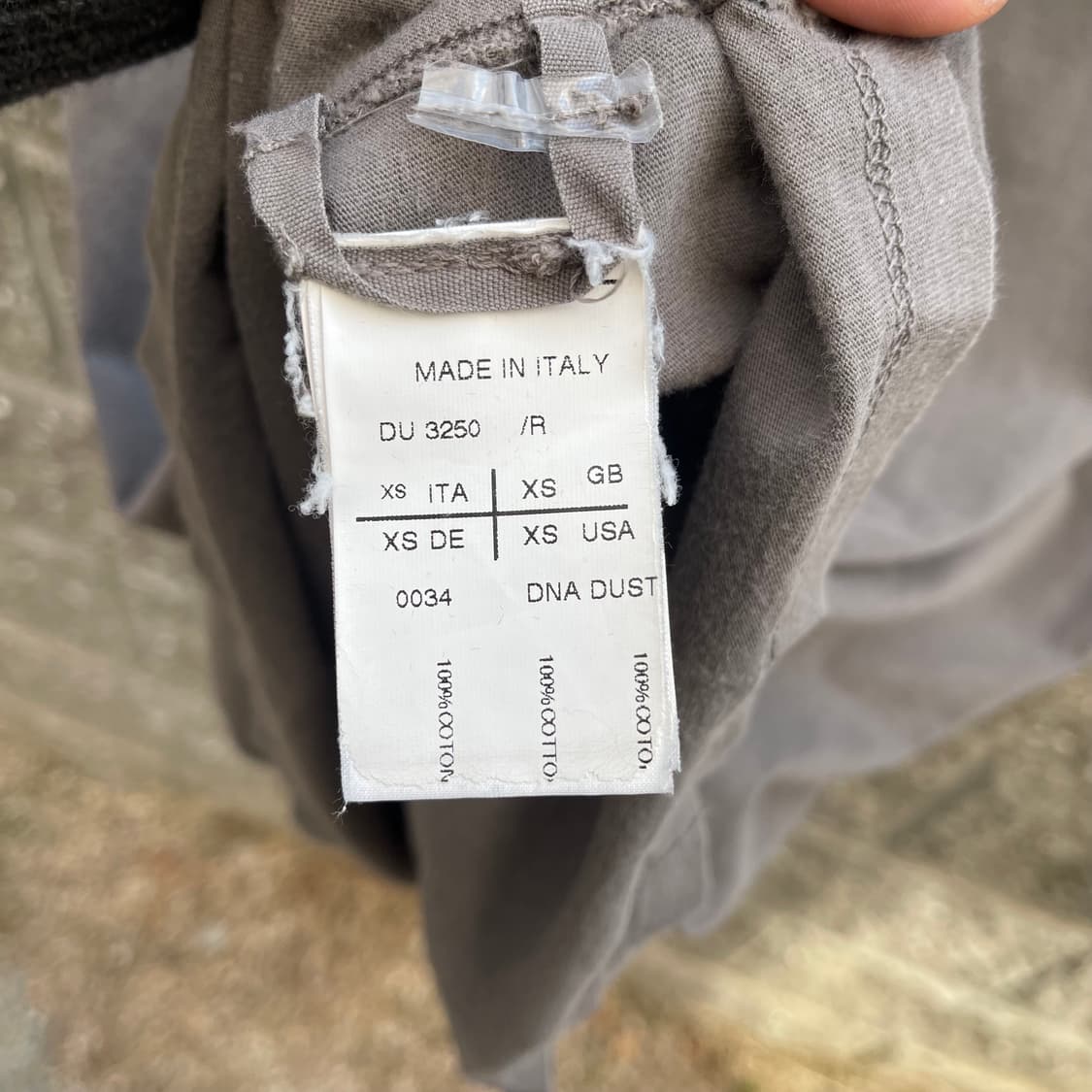 [XS] Rick Owens DRKSHDW 반발 티셔츠 상품이미지6