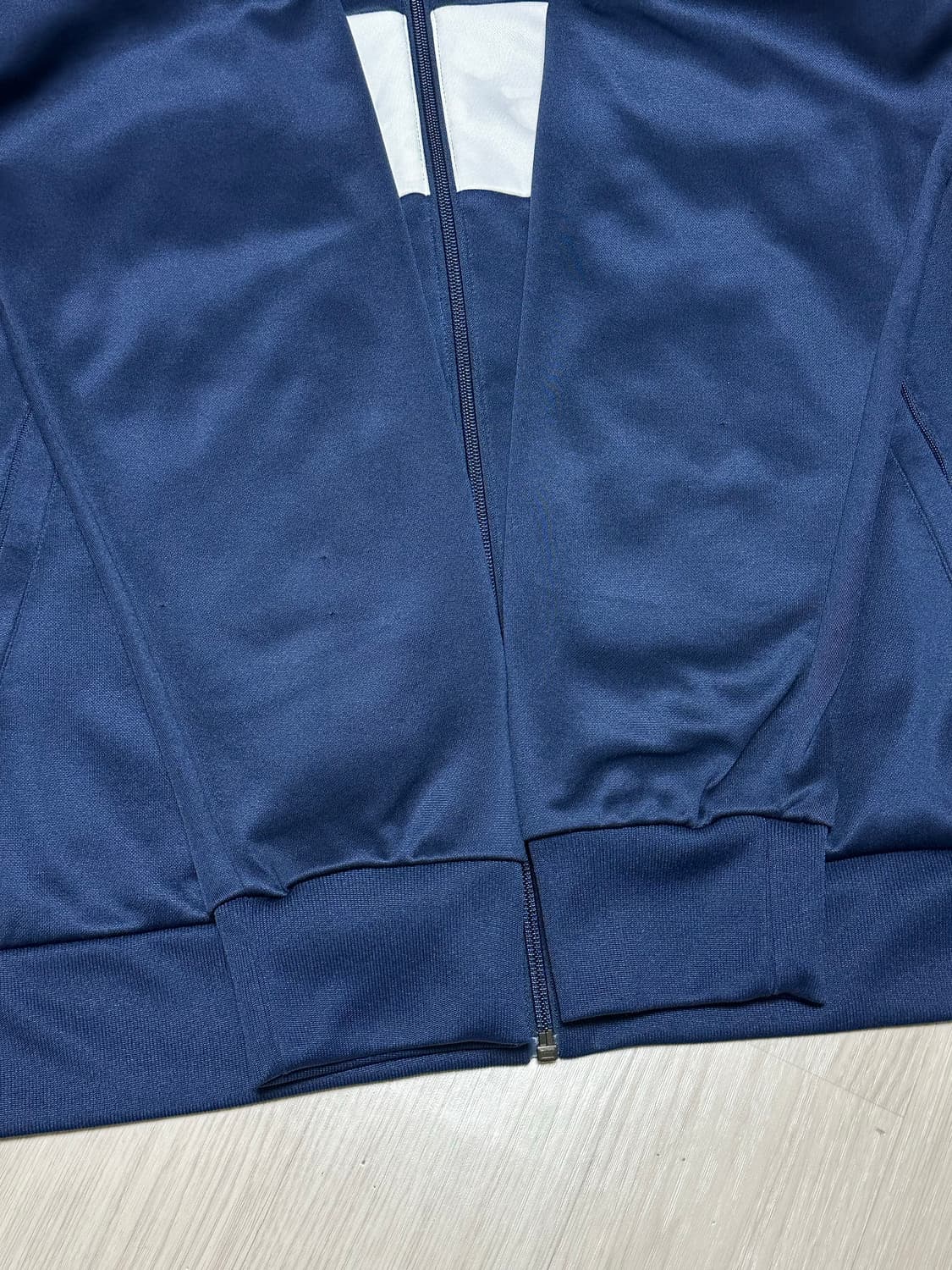 대장급) 아디다스 레알 마드리드 배색 트랙탑 져지 네이비 화이트 상품이미지7