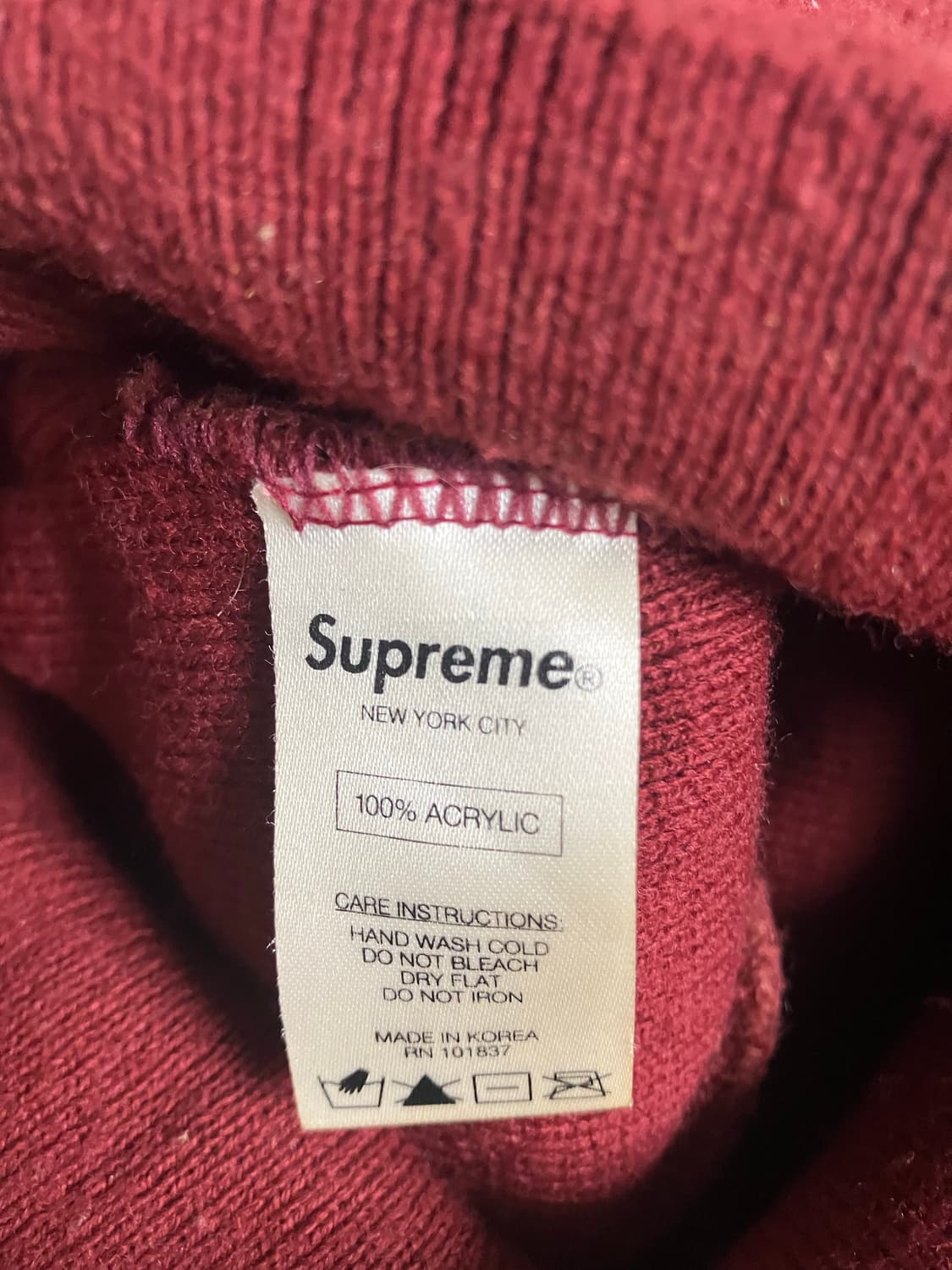 슈프림 지저스 비니 상품이미지3