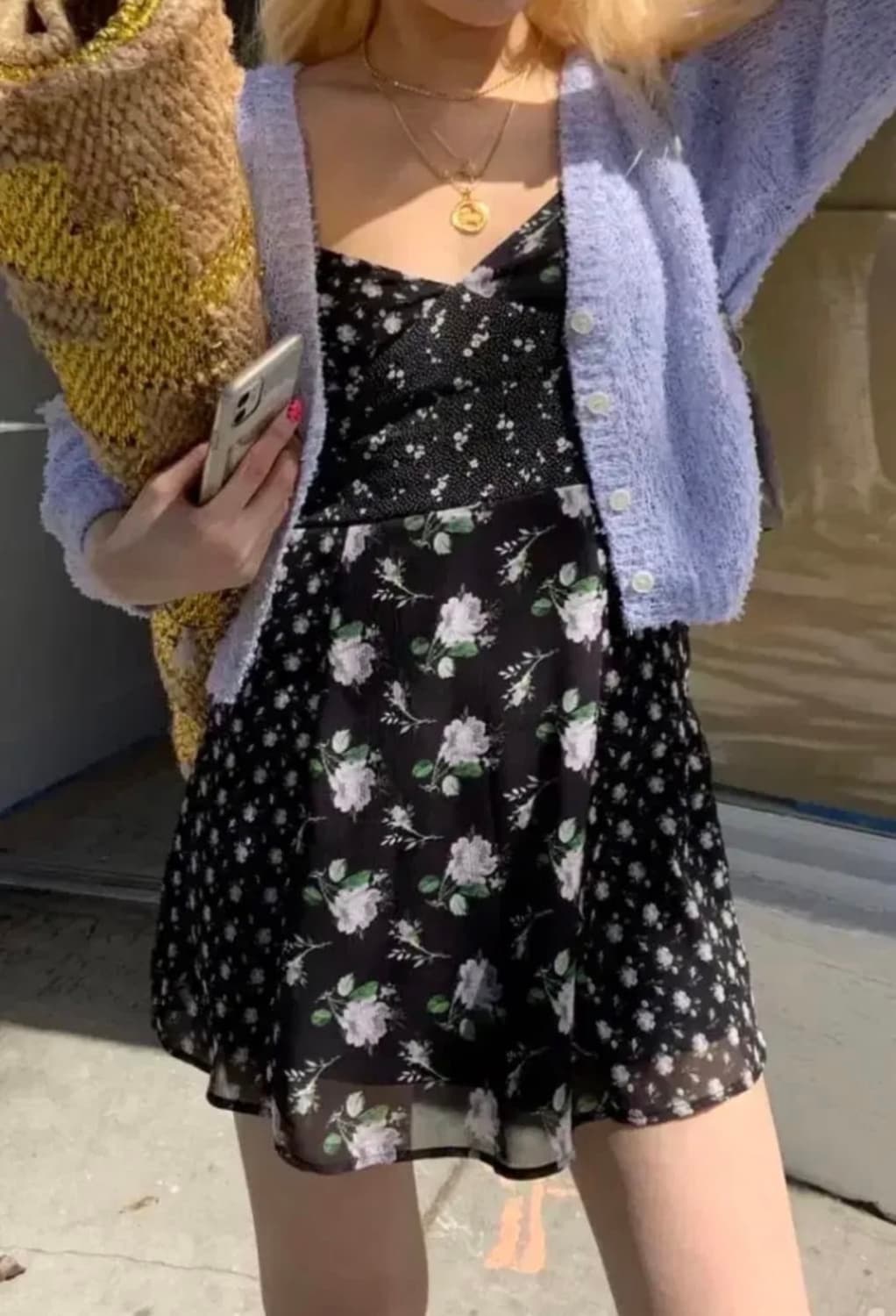 (반택포) 스푸닝 미니 원피스 (현 글로니) 상품이미지2