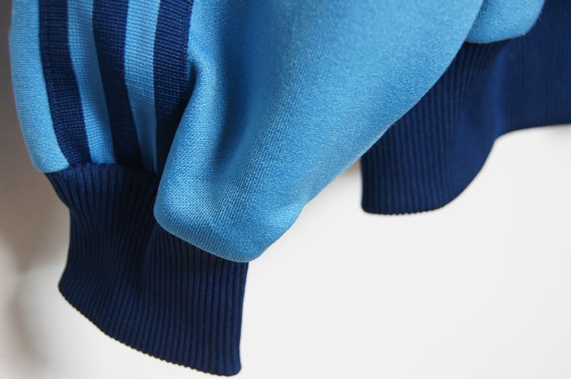 80's JAPAN 아디다스 파이어버드 트랙탑 블루 상품이미지6