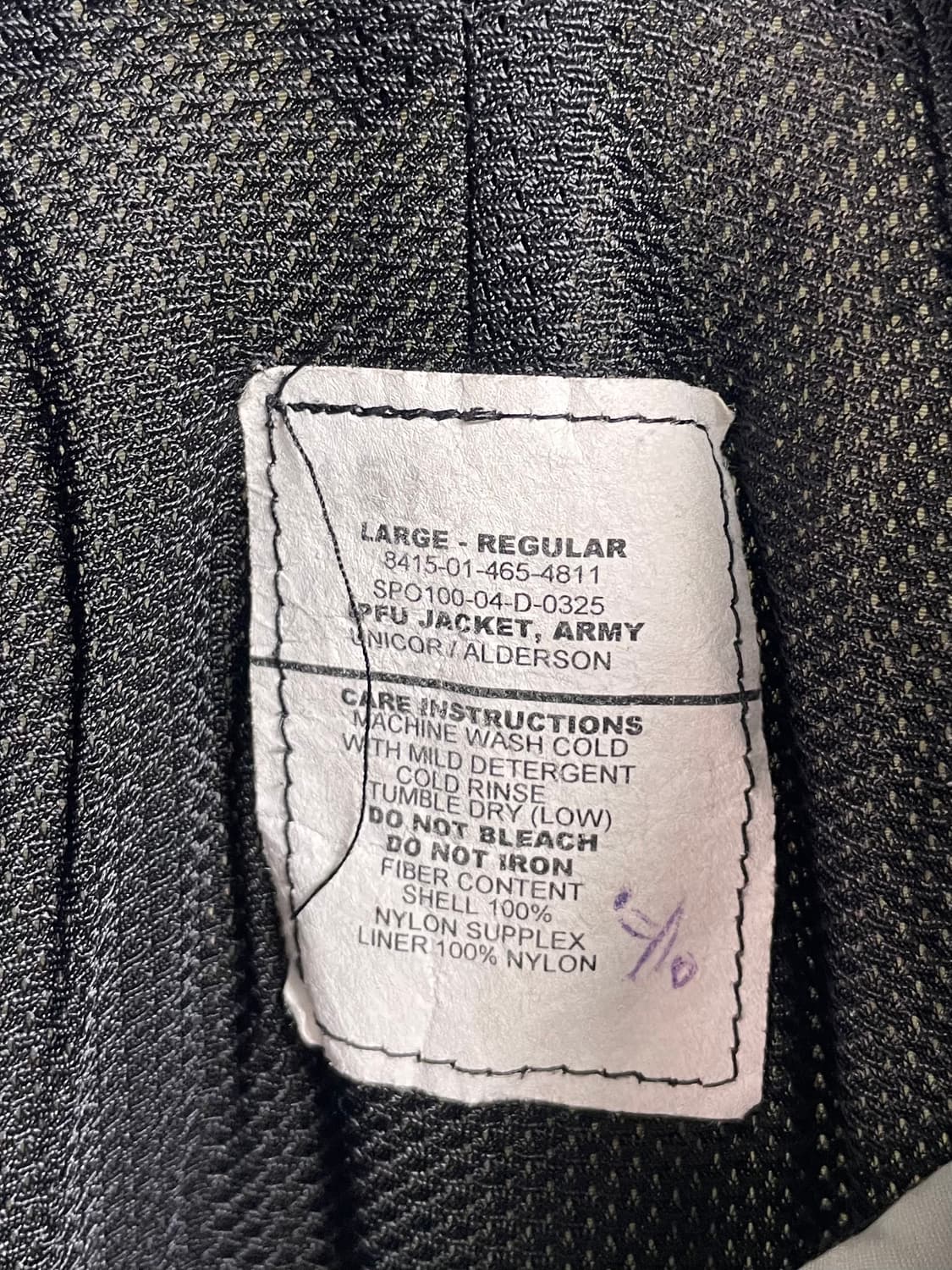 IPFU ARMY 미군 바람막이 (on.616)   상품이미지4