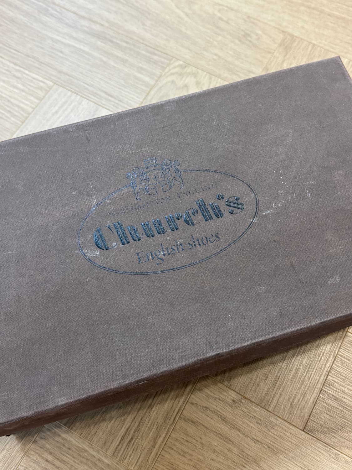 처치스 스웨이드 오프화이트 윙팁 UK7.5 상품이미지8