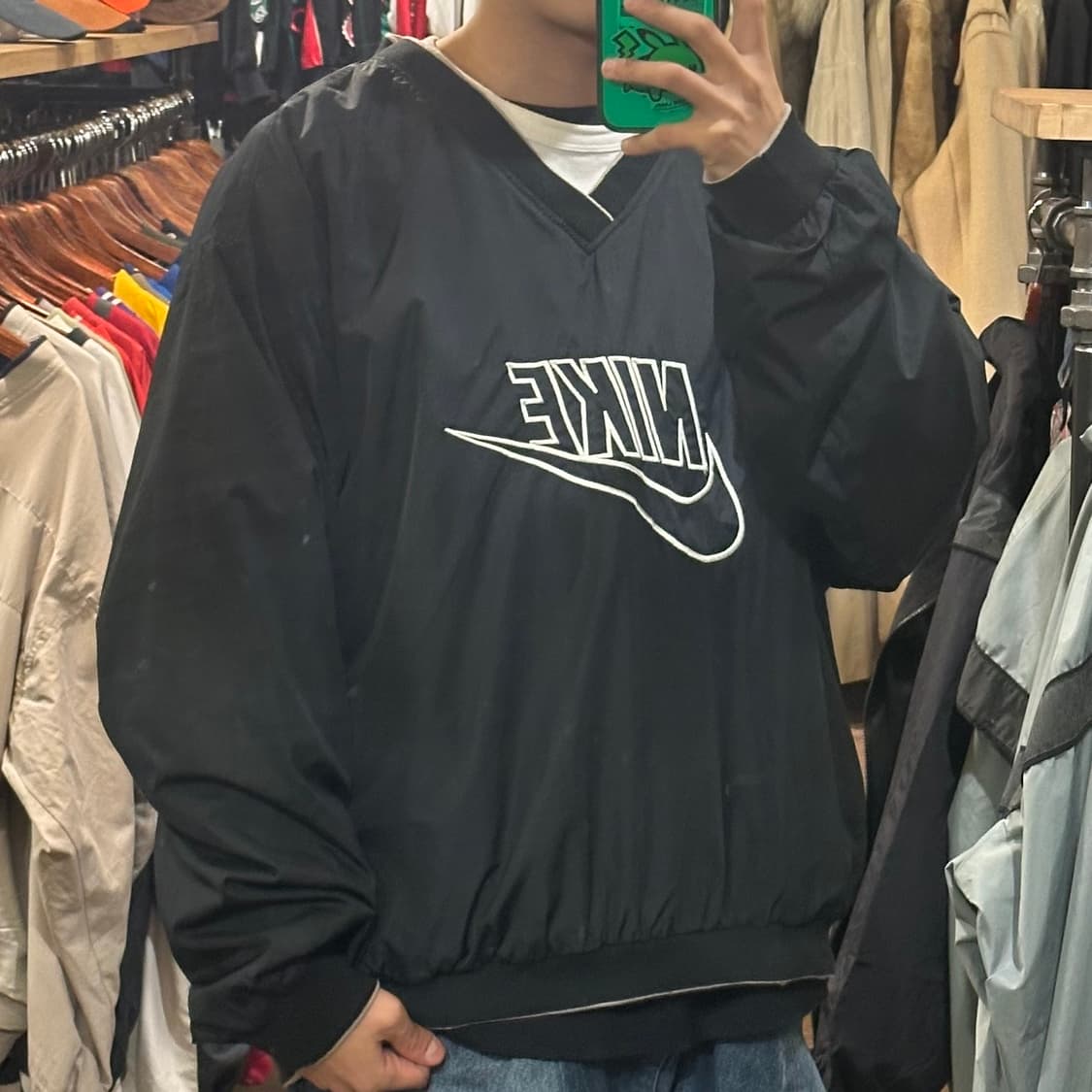 [HI] 나이키 올드스쿨 웜업 블랙 상품이미지4