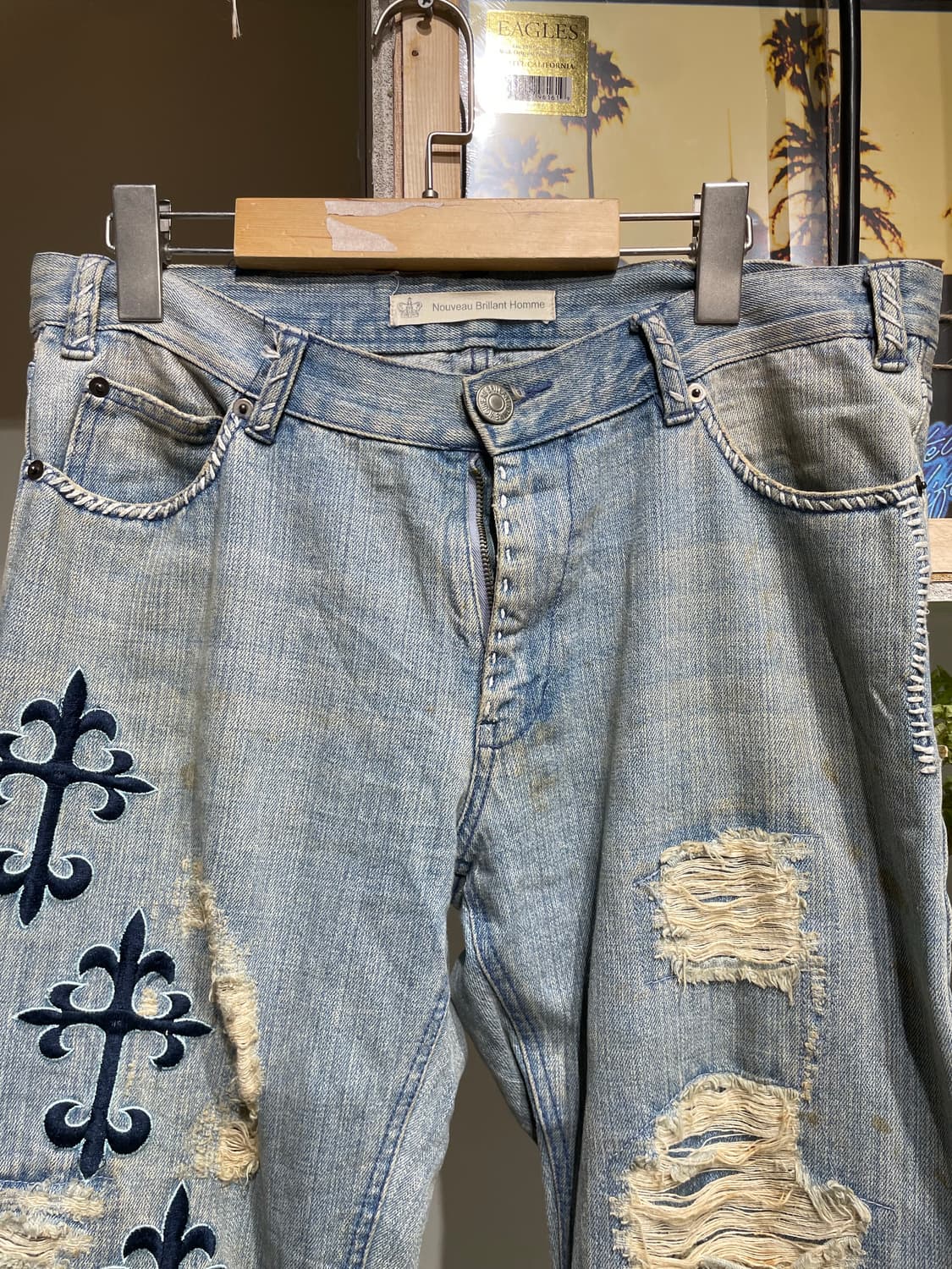 빈티지 y2k데님팬츠  상품이미지3