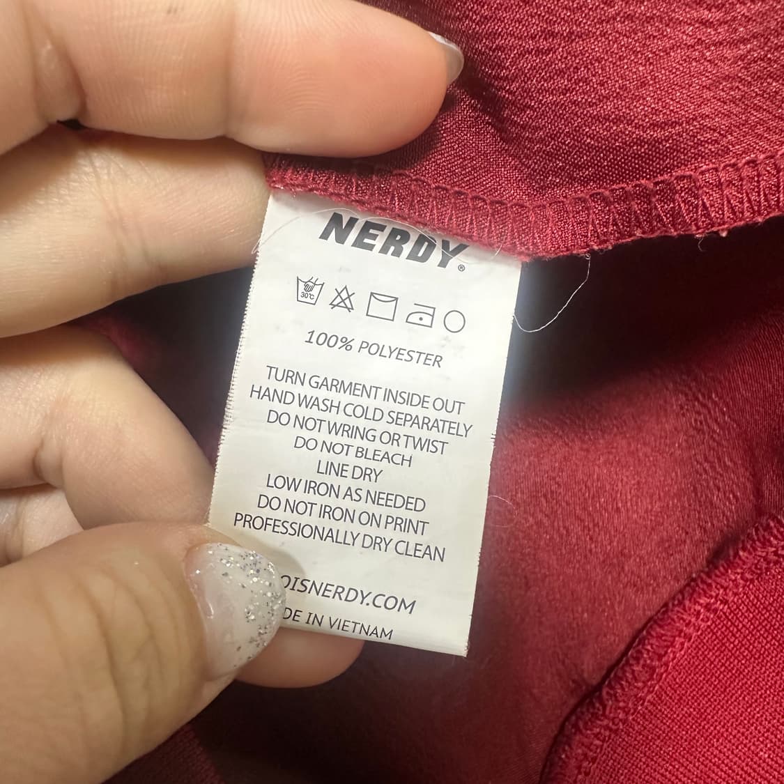 ✨ (바배) 널디 페이즐리 패턴 버건디 트랙탑 져지  상품이미지4