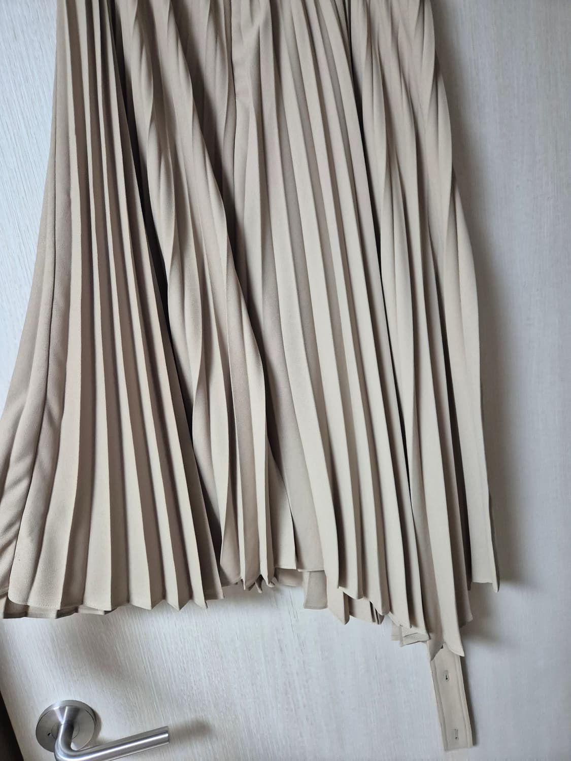 렉토 플리츠 스커트 언발 스커트 M 66 상품이미지4