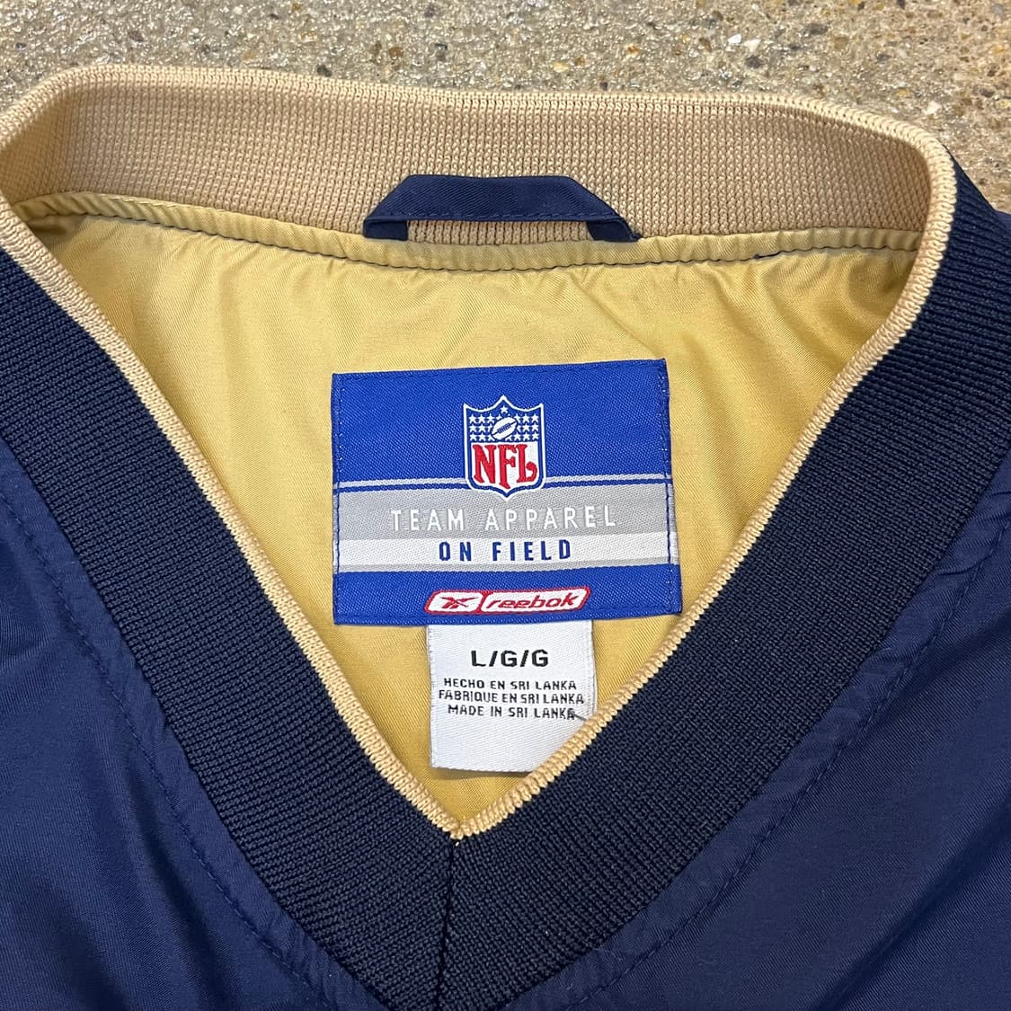 미국 빈티지 NFL 풋볼 풀오버 바람막이 상품이미지6