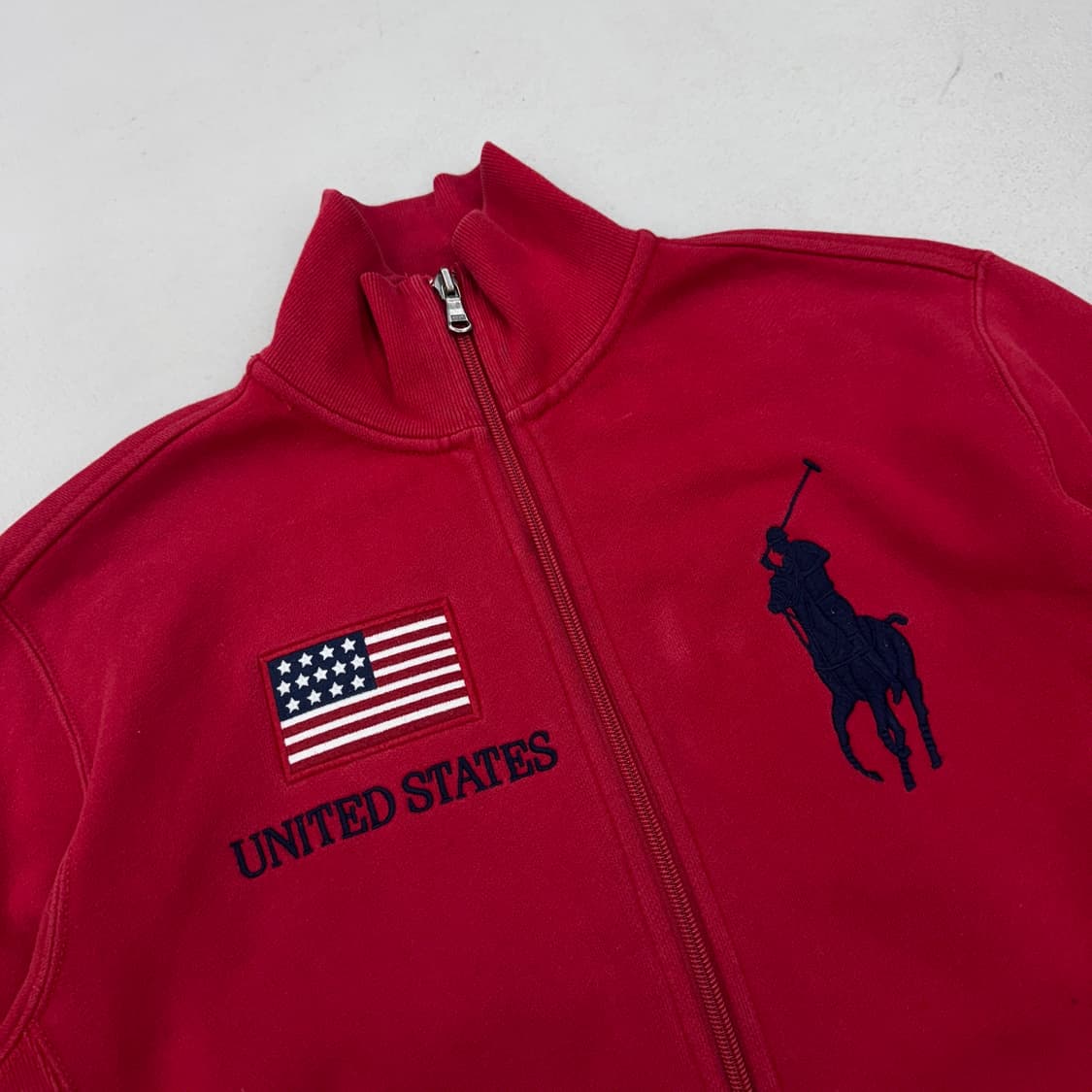 폴로 빅포니 USA 유나이티드 스테이트 집업 상품이미지4