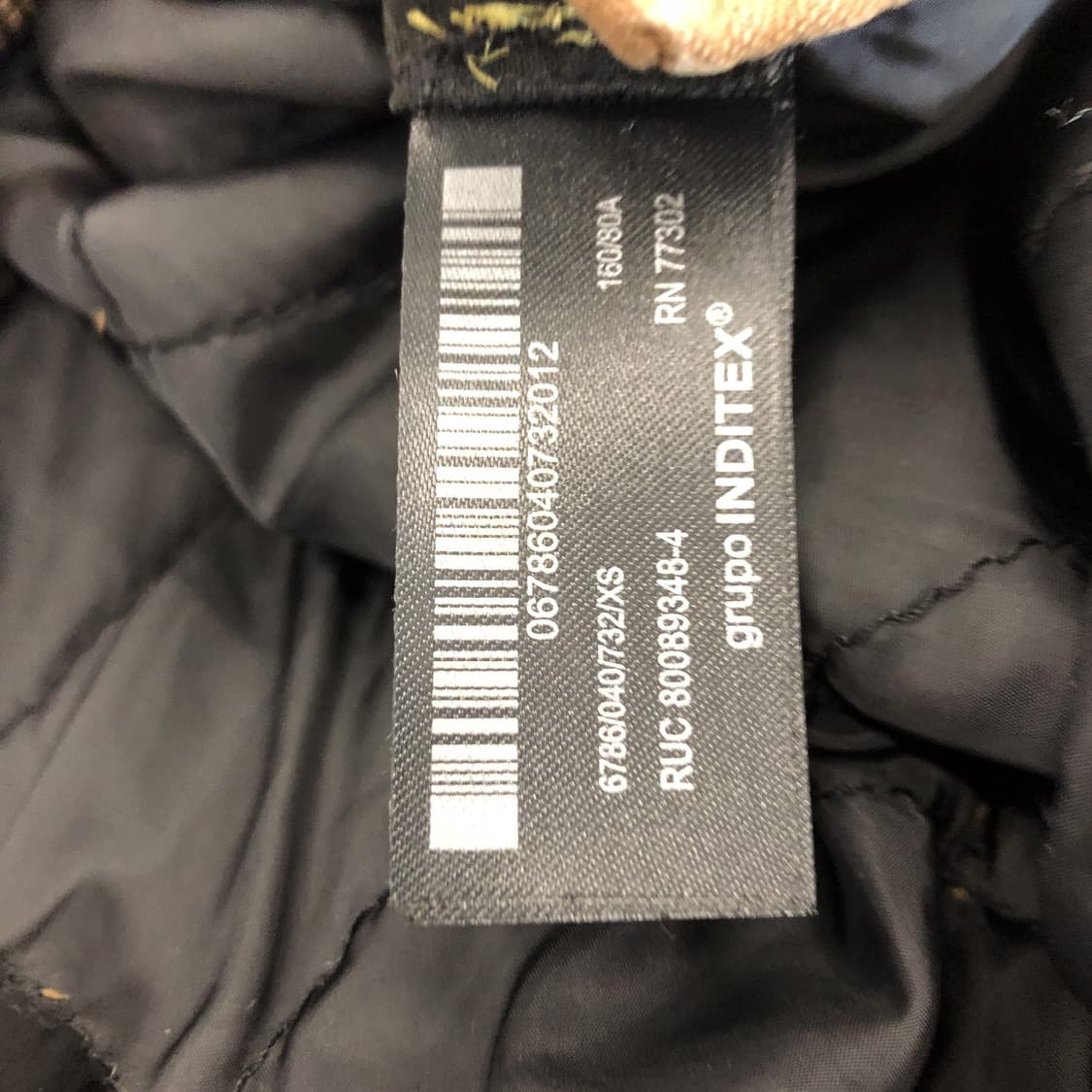 자라 콘트라스트 워크패딩점퍼 XS 오버  상품이미지7