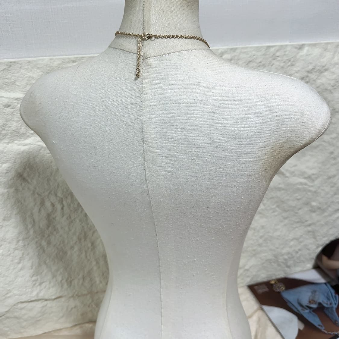 빈티지 에나멜 플라워 코코넛 나무 목걸이 상품이미지3