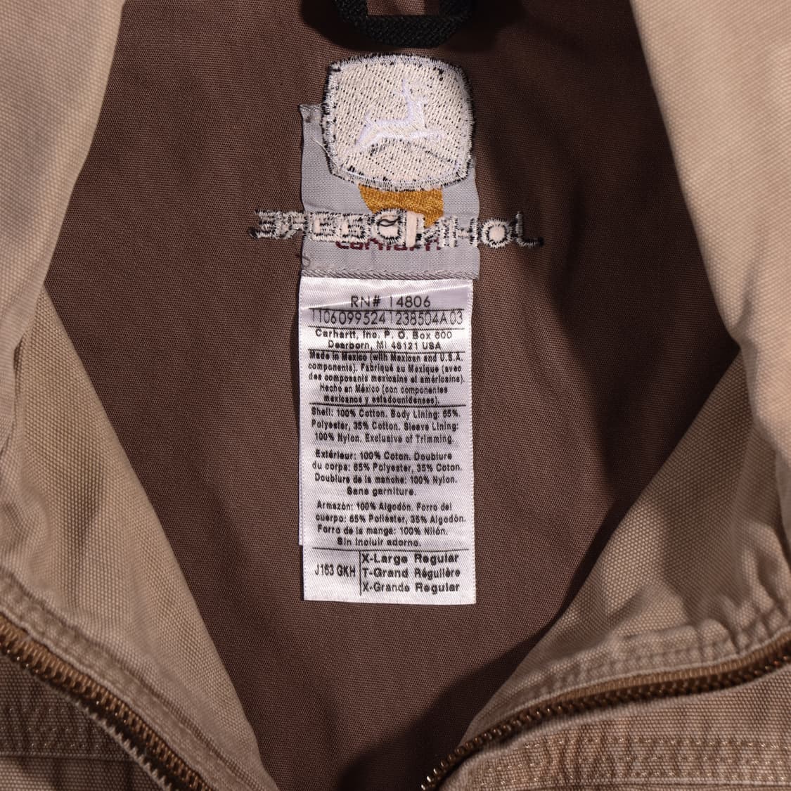 칼하트 와일리 워크자켓 상품이미지5