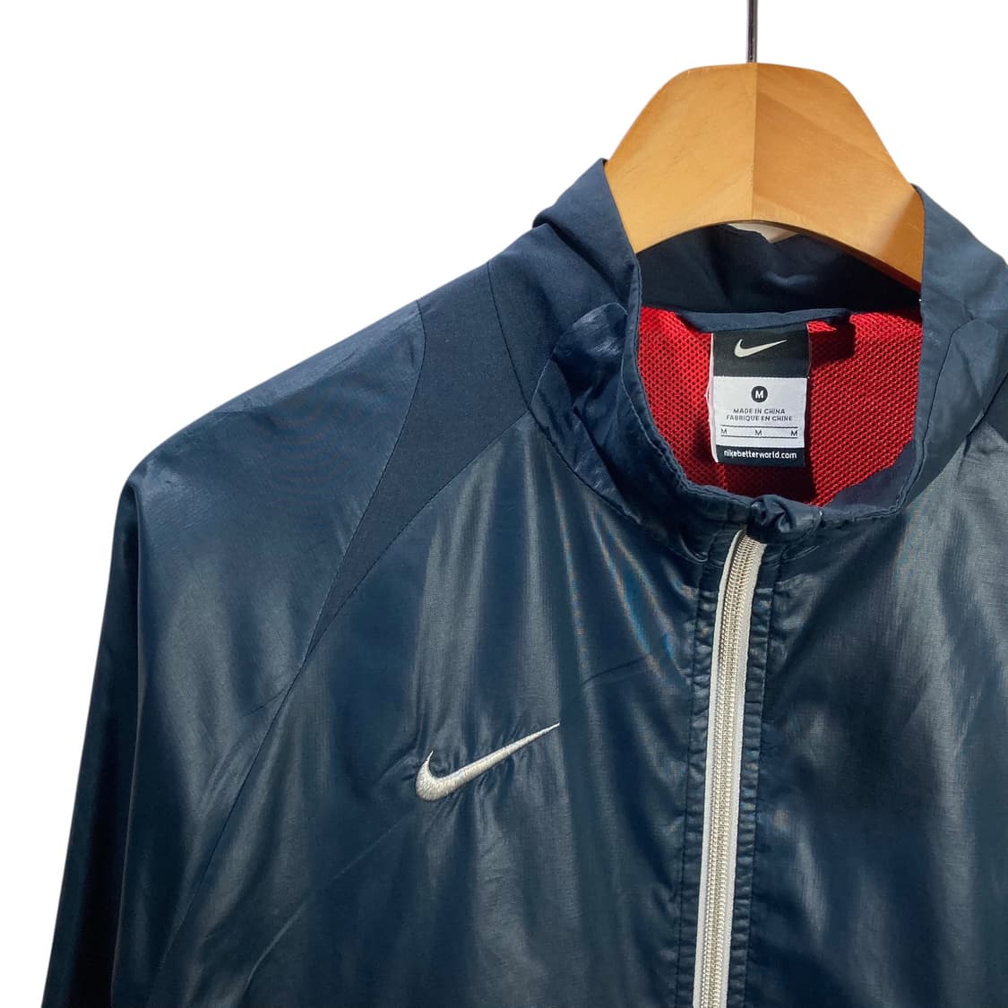 나이키 스우시 네이비 바람막이 상품이미지3
