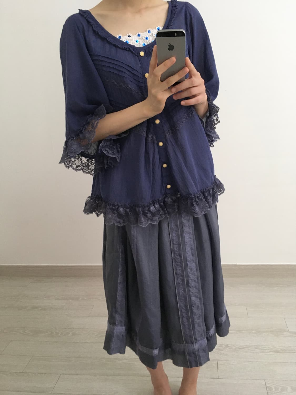 silky lace skirt  상품이미지8