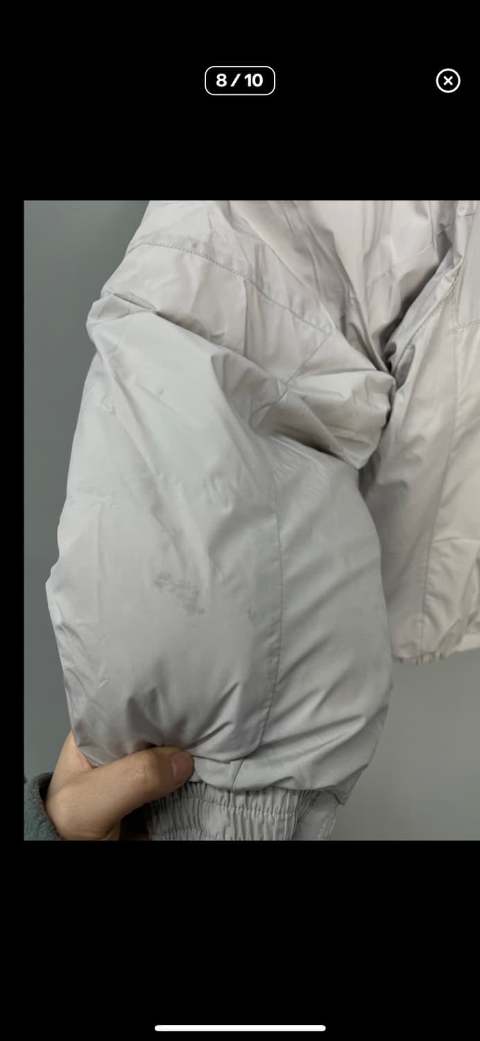 세컨모놀로그 컨템포러리 에어 덕다운 그레이 패딩 A2991 상품이미지8