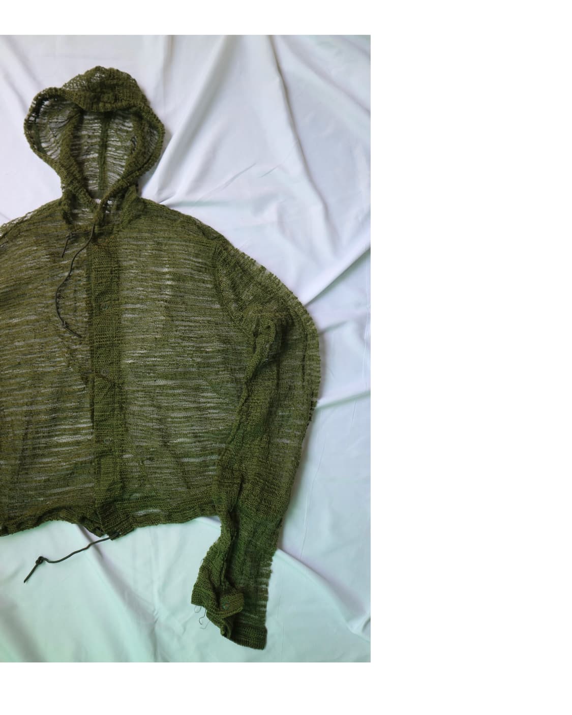 80s US Army Mosquito Net Jacket 상품이미지1
