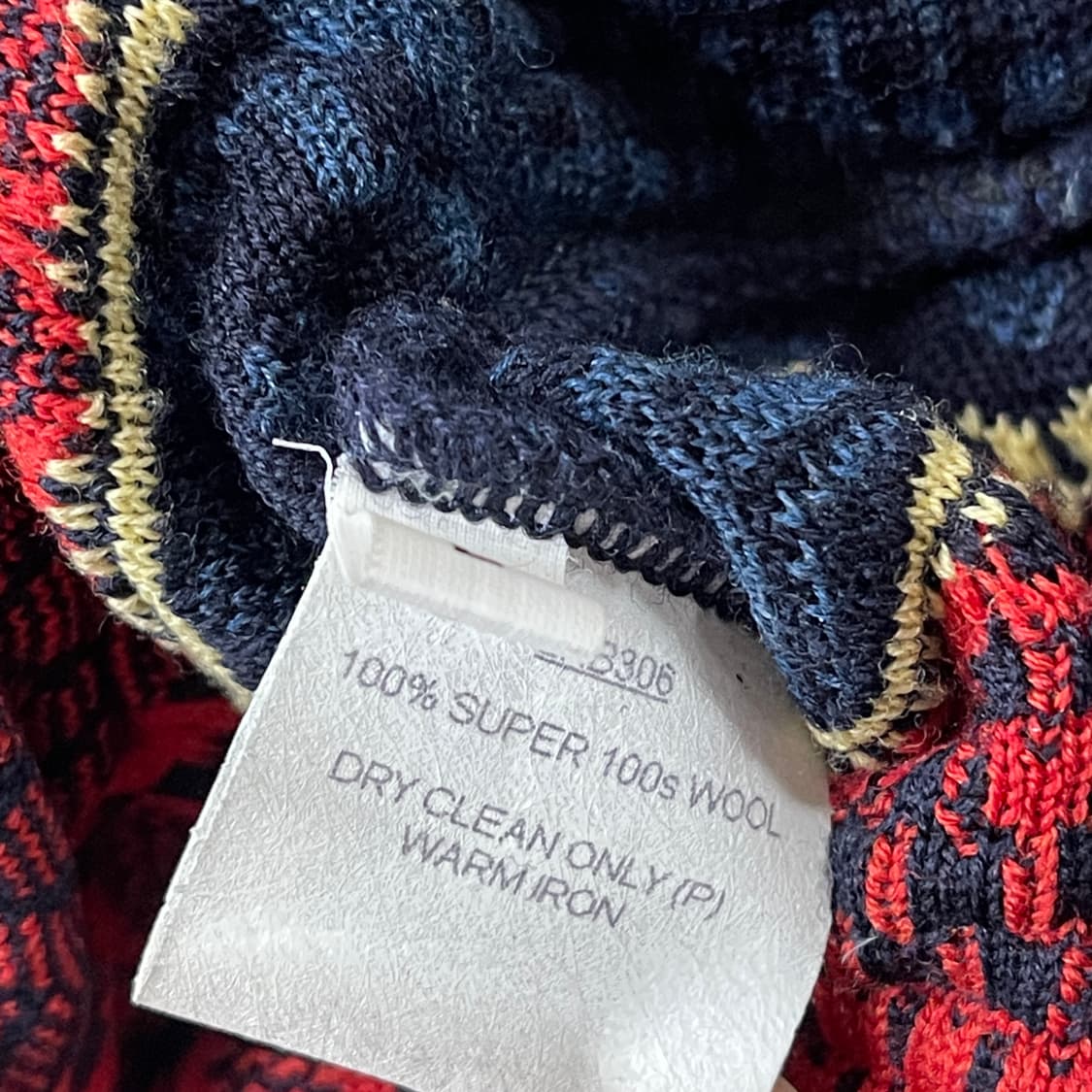 쿠지 가디건 케이블 니트 빈티지 그런지 상품이미지6