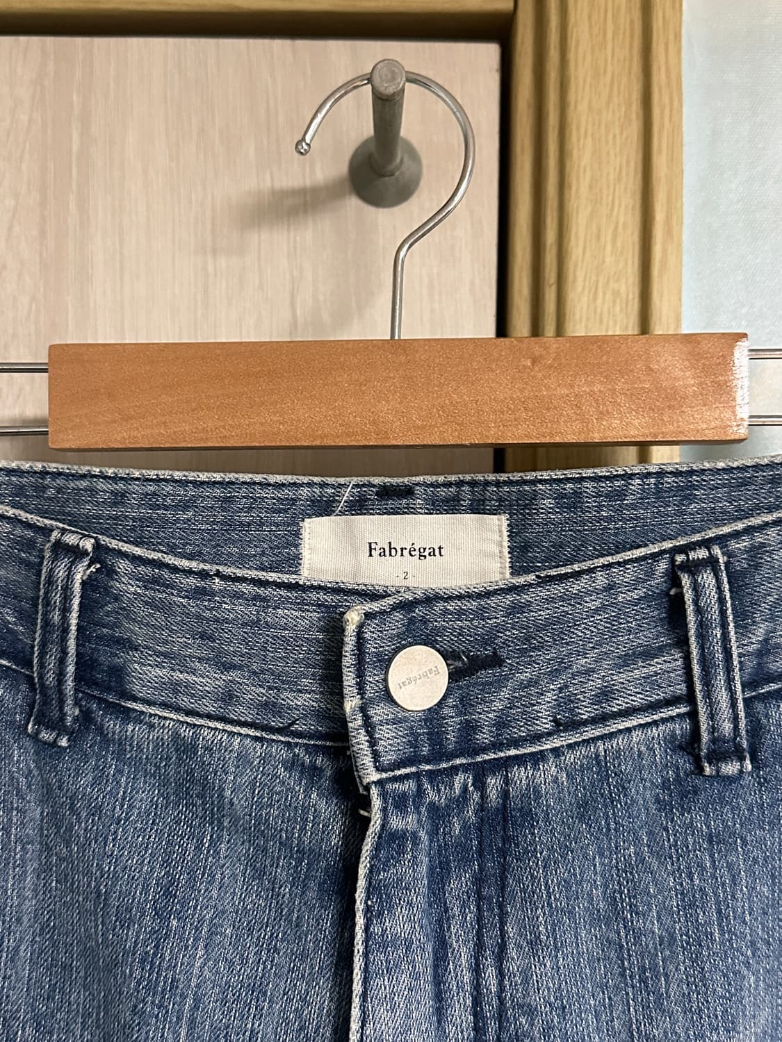 (2) 파브레가 가이아 데님 팬츠 (미디엄 블루) 상품이미지3