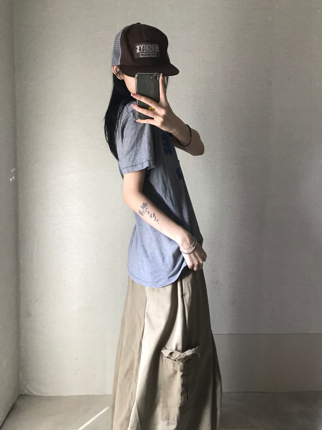 아베크롬비 그레이 반팔티셔츠 상품이미지5