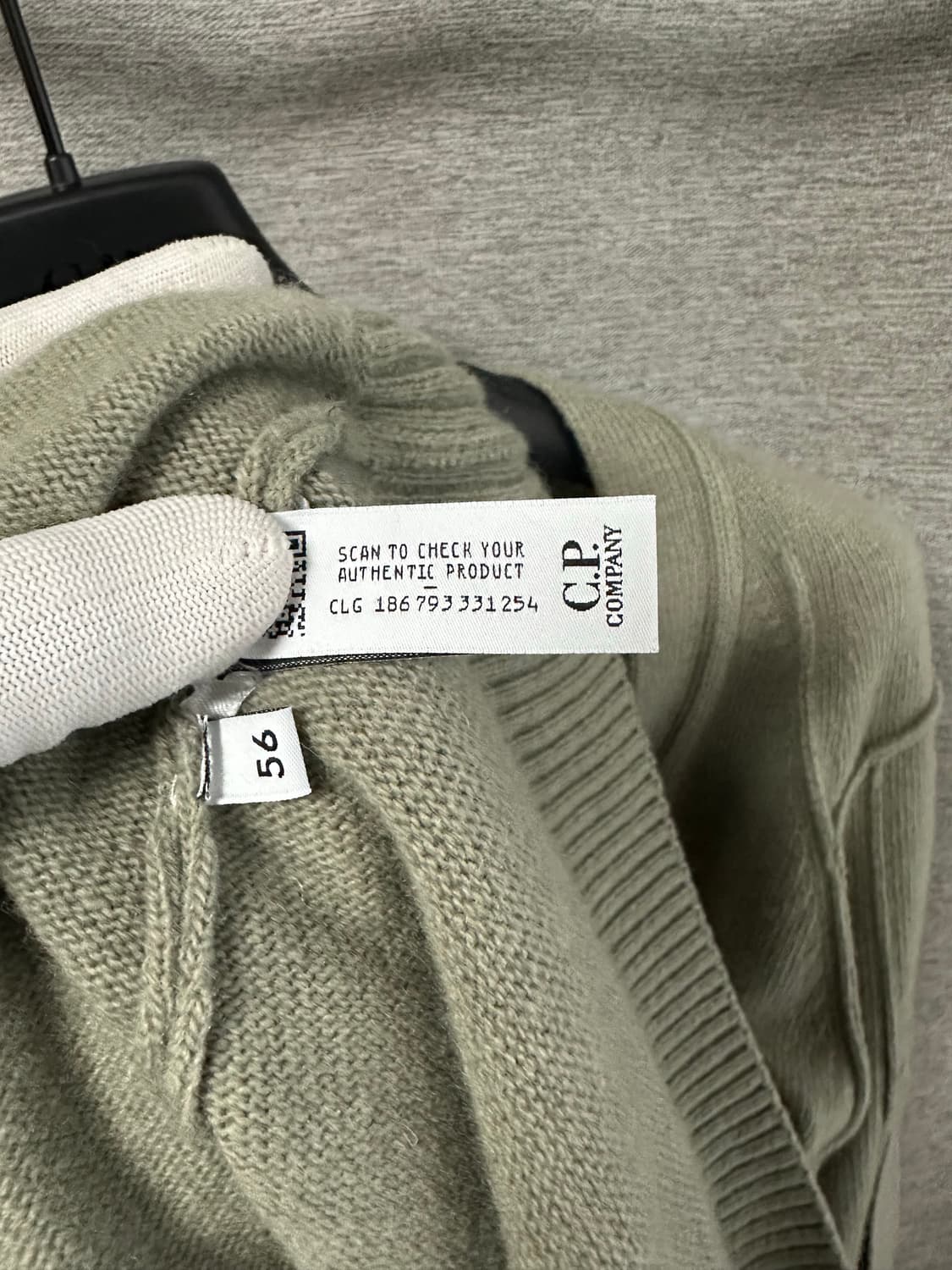 CP컴퍼니 렌즈와펜 니트가디건 올리브  (56)  상품이미지5