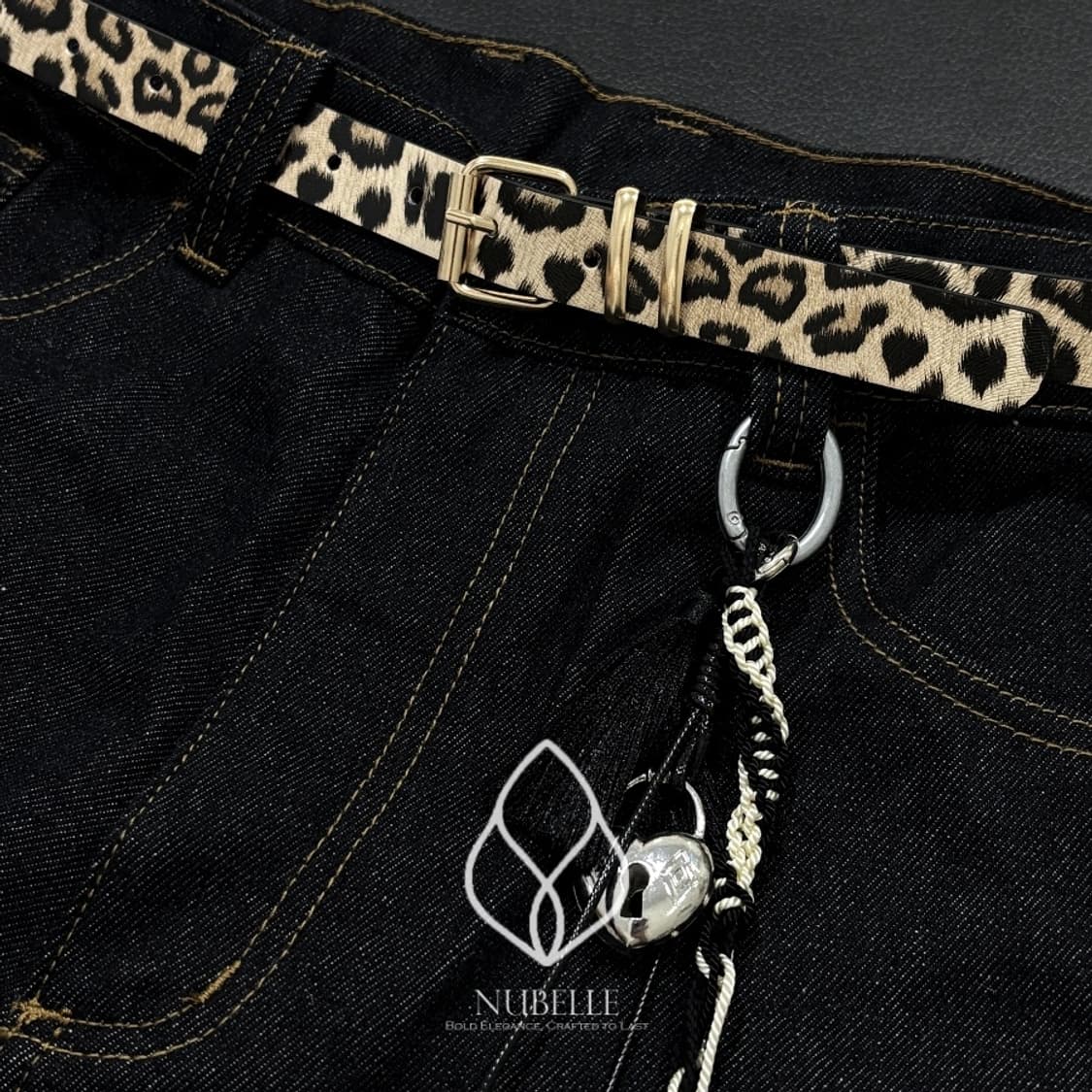 🌗 Leopard printed belt / 호피 레오파드 벨트 상품이미지8
