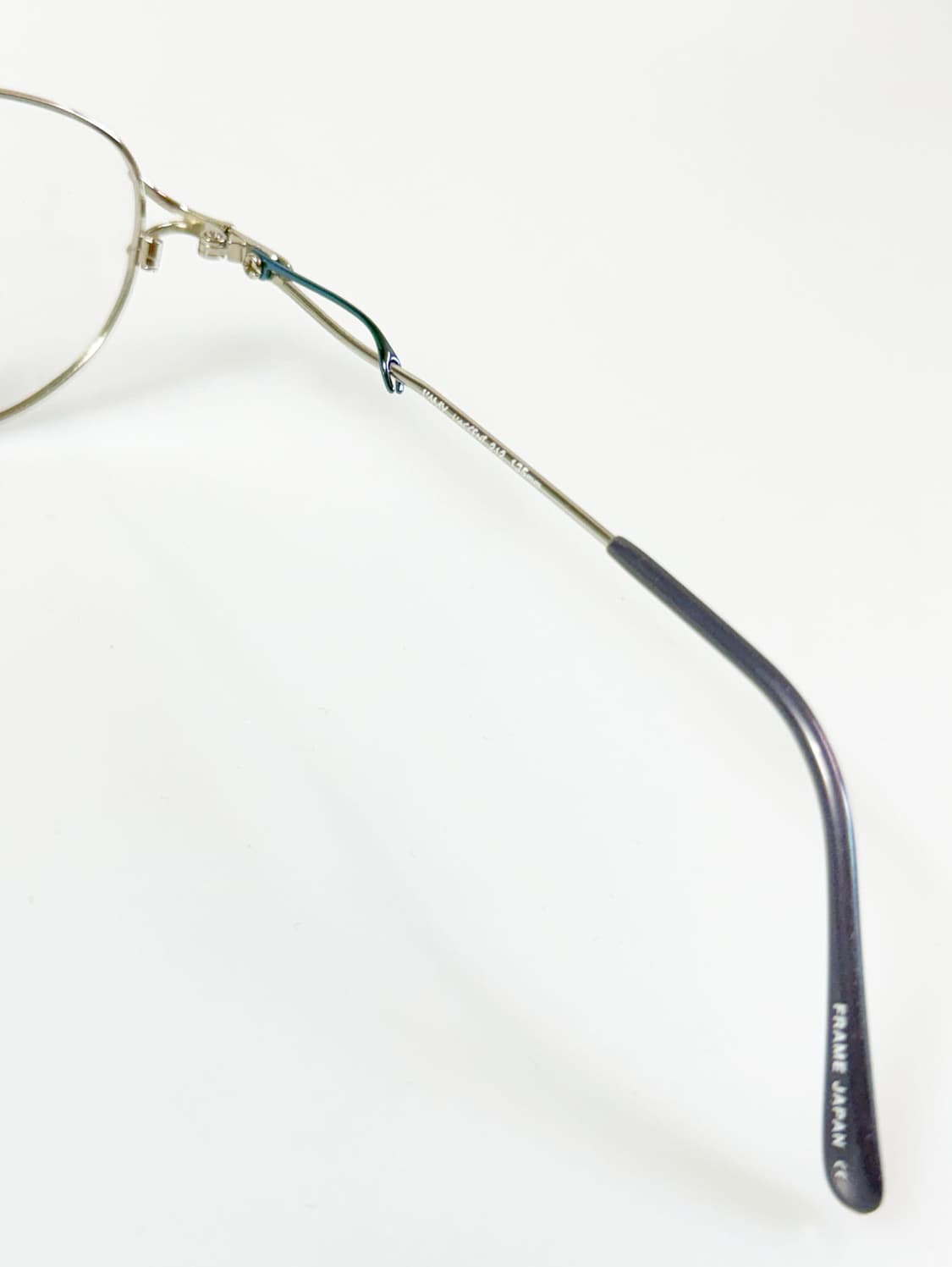 LAMY 실버 티타늄 슬림 오벌 프레임 빈티지 안경 상품이미지6