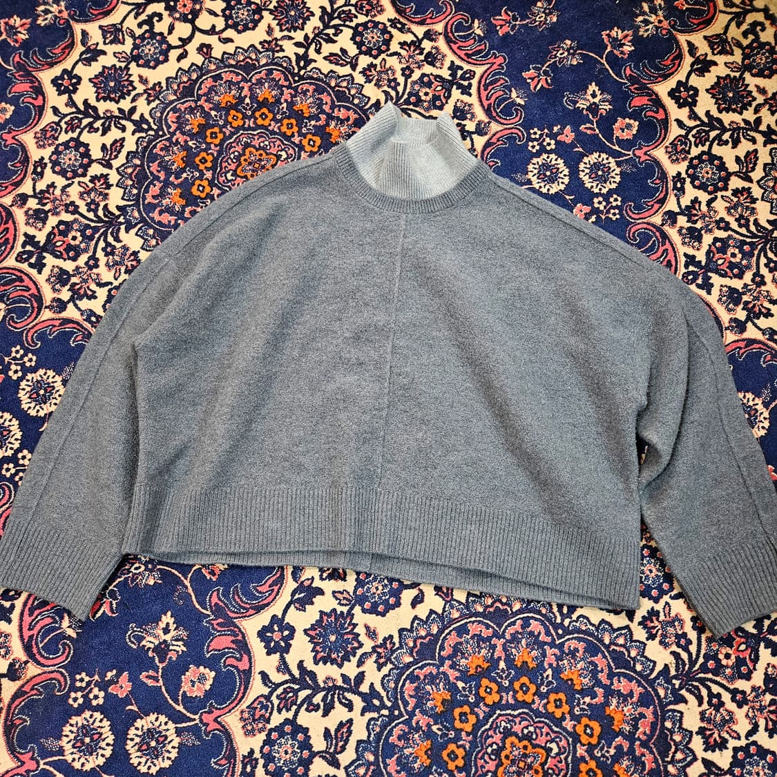 코스(COS) 컬러블럭 레이어드 울 스웨터 니트 L size 상품이미지5