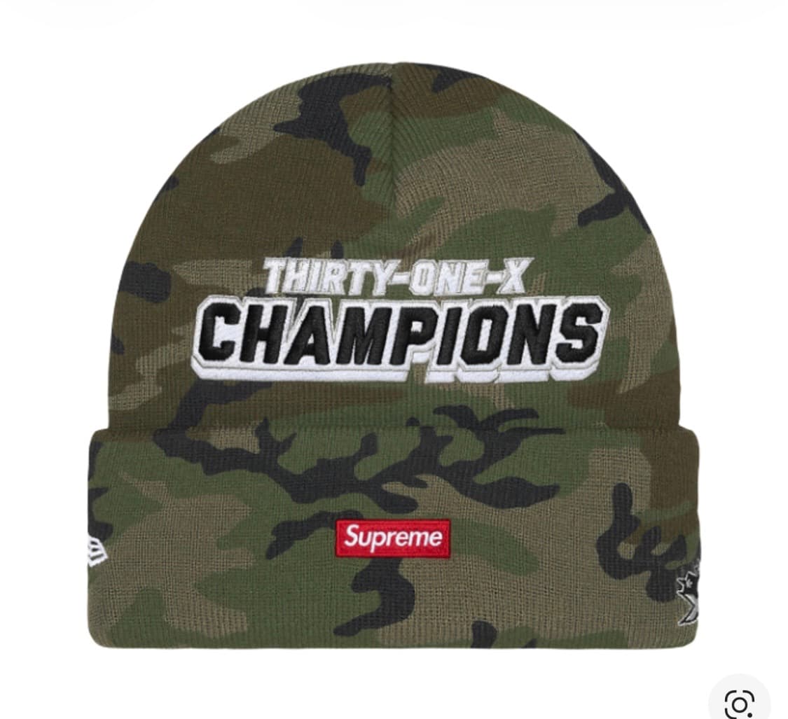 슈프림 뉴에라 풋볼 비니 우드랜드 카모 - 25FW 상품이미지4