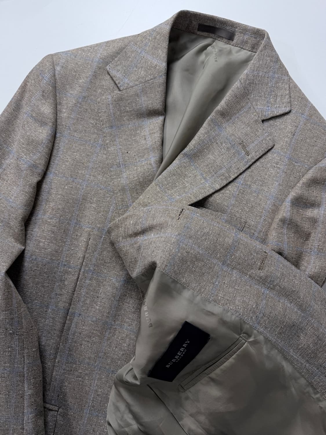 버버리 런던 체크 캐시미어 블렌드 블레이져 자켓  상품이미지1