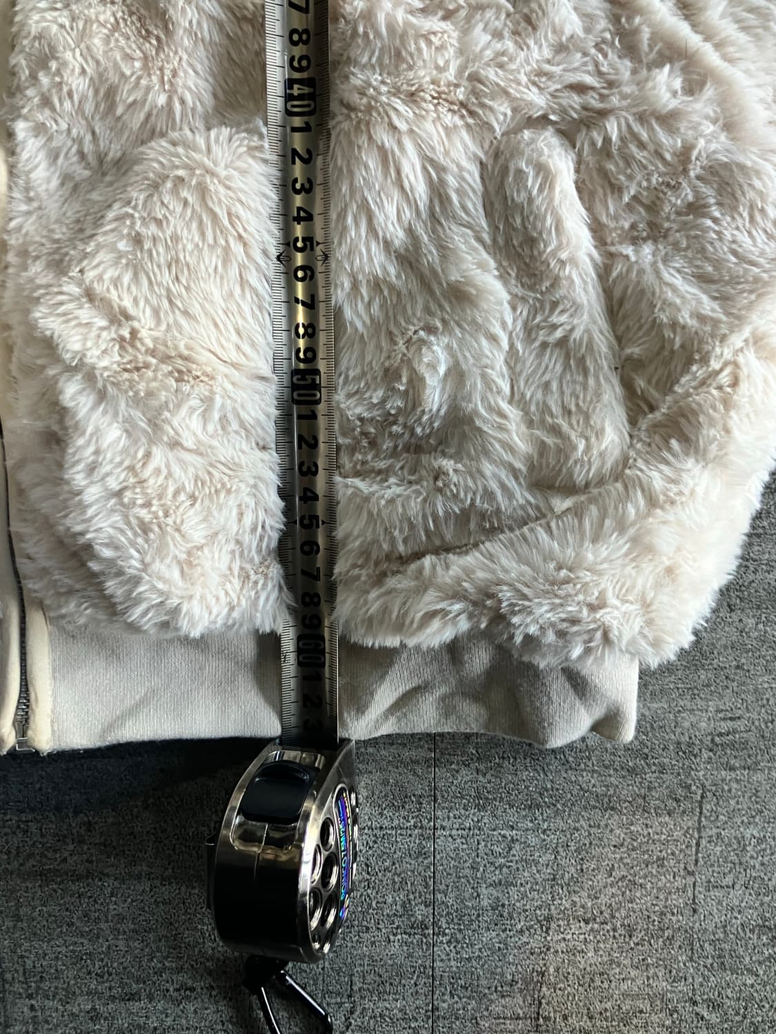 Olivedesolive 하구미너드 아메카지 아방핏 퍼 베어후드집업 상품이미지3